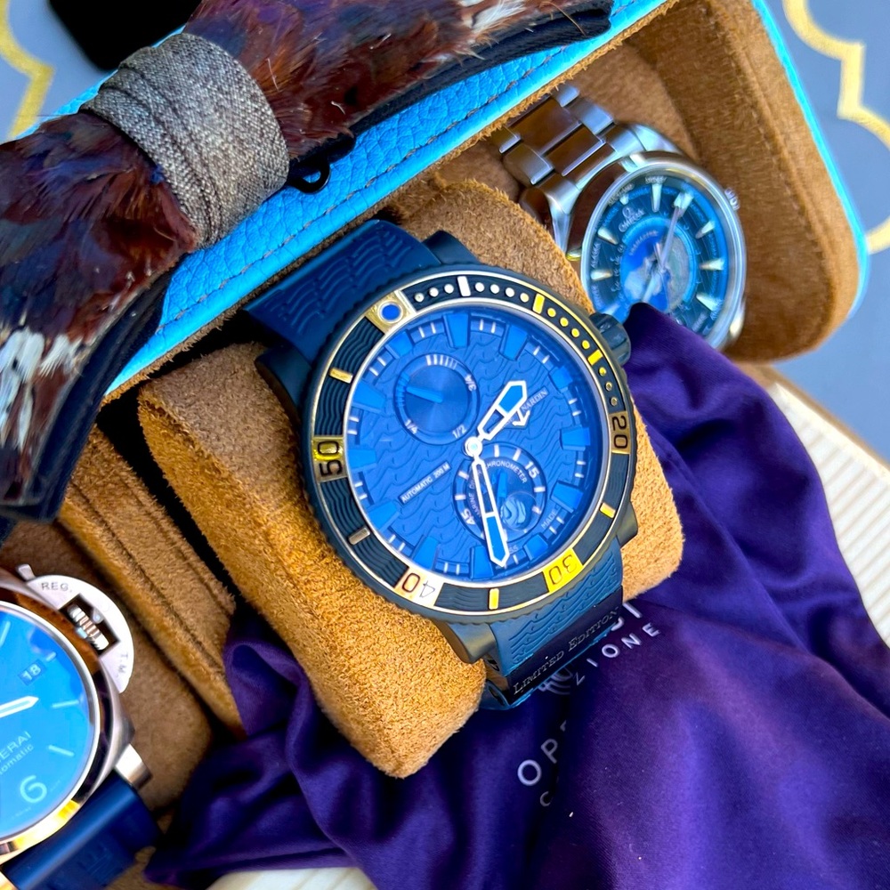 2016 Ulysse Nardin Black Sea Limited Edition - Rose Gold - MSRP $25,000